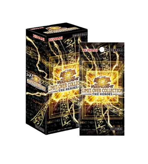 Yugioh TCG: Duel Monsters LIMIT OVER COLLECTION -THE HEROES Japanese Version BOX - NEW/Sealed (2026/02/28)