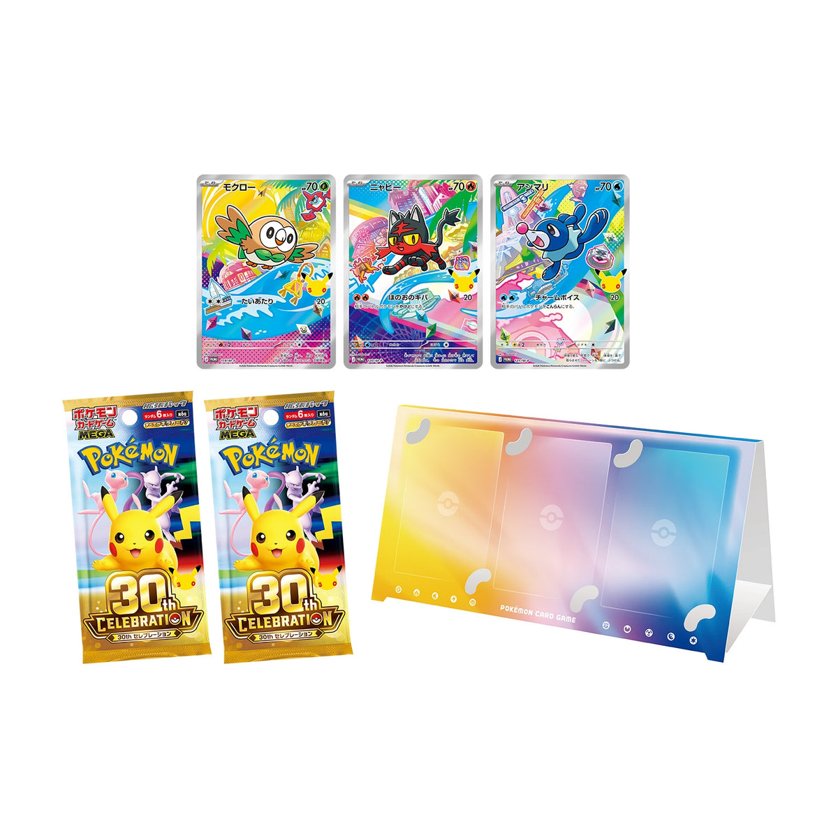 Pokémon TCG: [Pre-order] MEGA 30th CELEBRATION Card Set (Set of 9 Types) (2026/10/16)