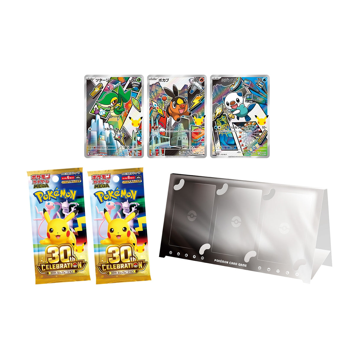 Pokémon TCG: [Pre-order] MEGA 30th CELEBRATION Card Set (Set of 9 Types) (2026/10/16)