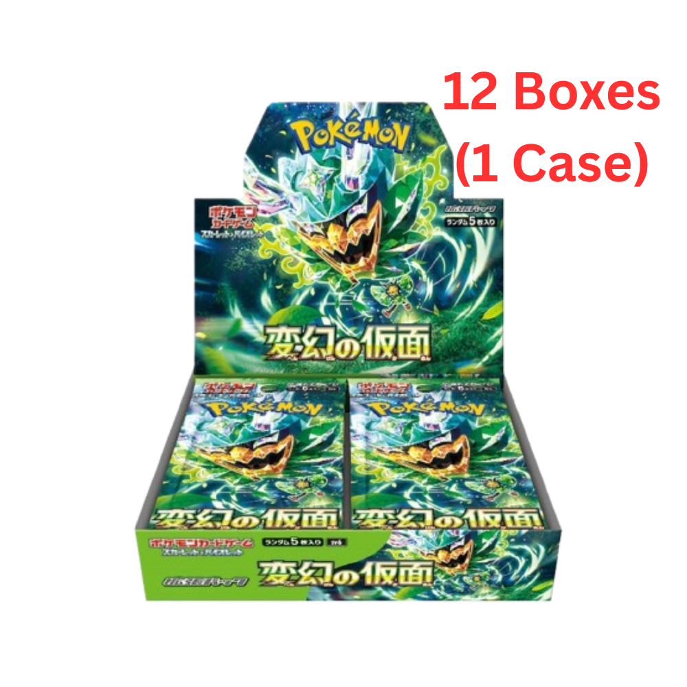 Pokémon TCG:(1 Case) Mask of Change sv6 BOX - NEW/Sealed (2024/05~2024/06)