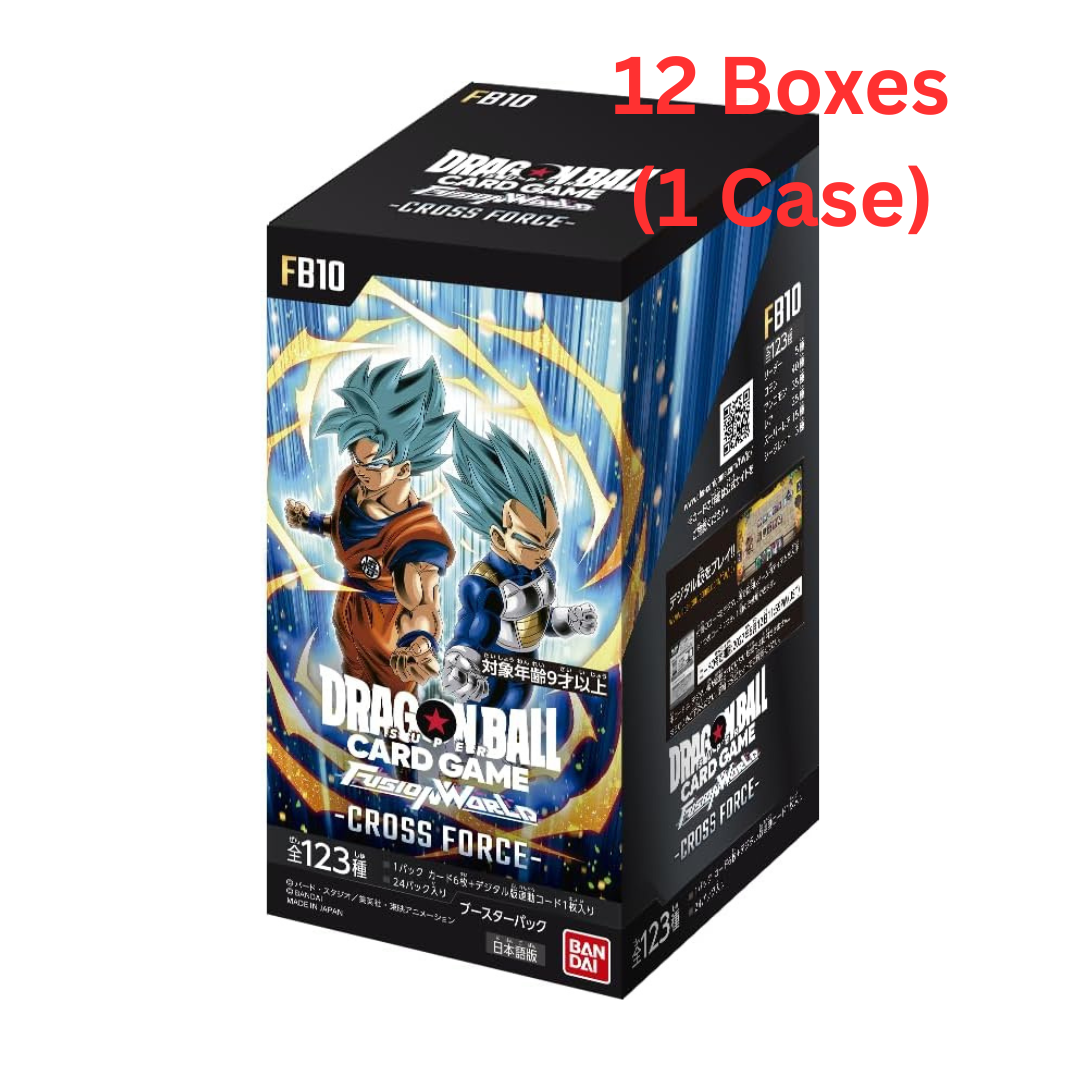 Dragon Ball Super TCG: (1 Case) Booster Pack Cross Force [FB10] - NEW (2026/06/13)