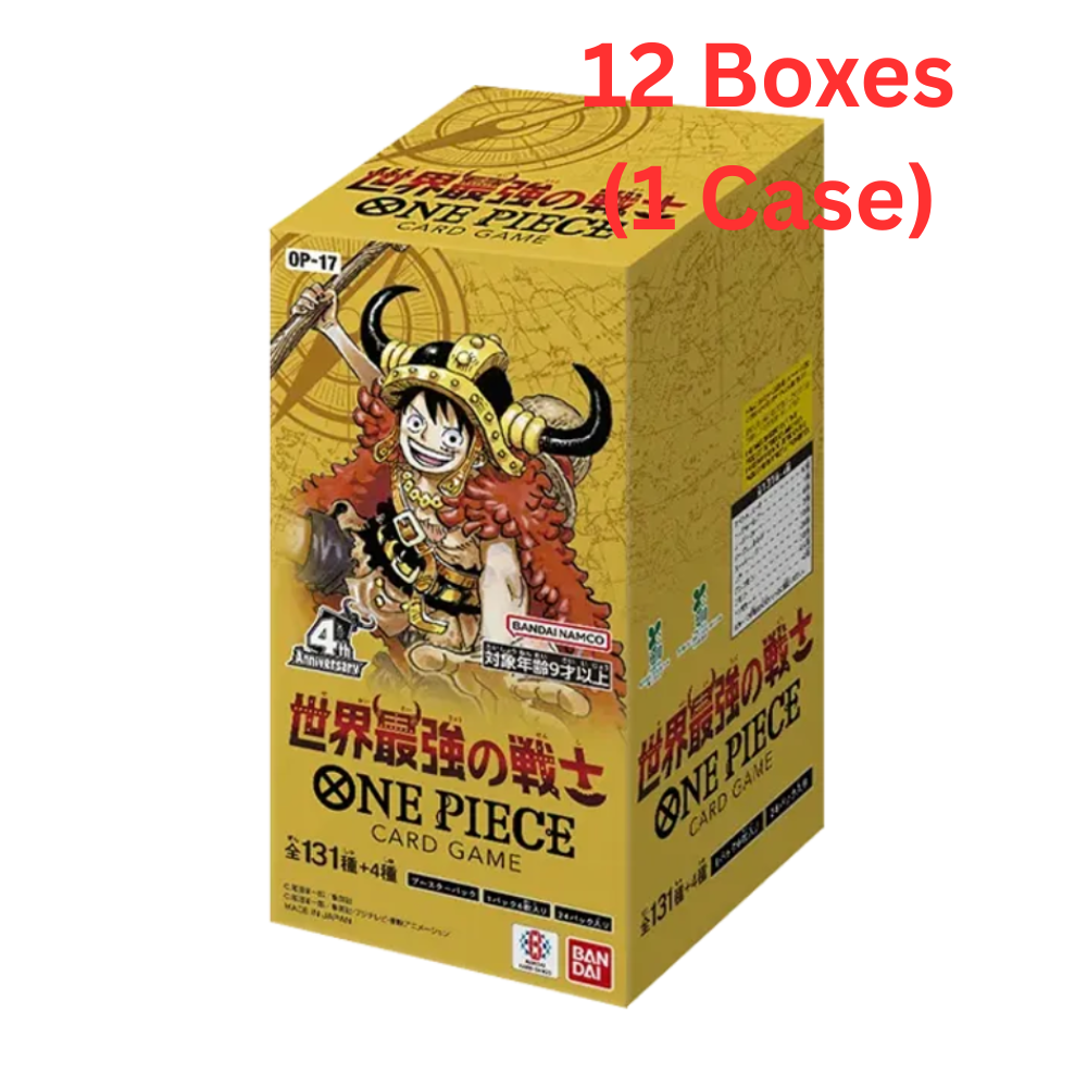 One Piece TCG:  (1 Case)The World's Strongest Warriors [OP-17] BOX - New (2026/08/22)