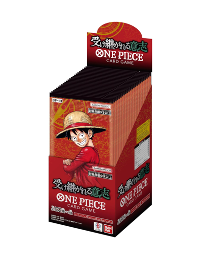 One Piece TCG:  Carrying On His Will [OP-13] - NEW (2025/08/23)