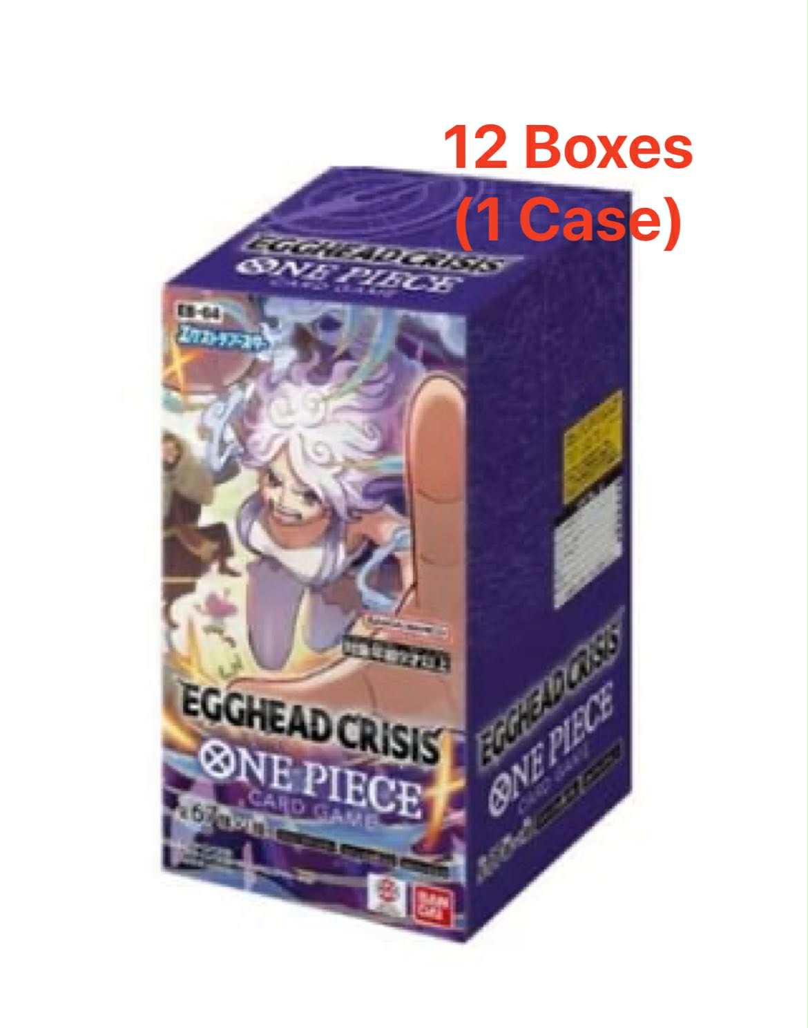 One Piece TCG: (1 Case) Card Game Extra Booster EGGHEAD CRISIS [EB-04]- NEW (2026/01/31)