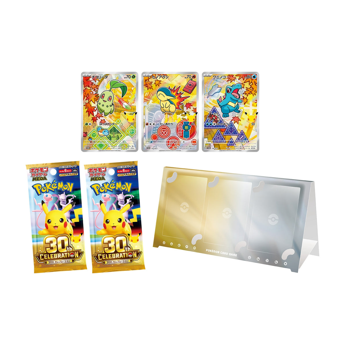 Pokémon TCG: [Pre-order] MEGA 30th CELEBRATION Card Set (Set of 9 Types) (2026/10/16)