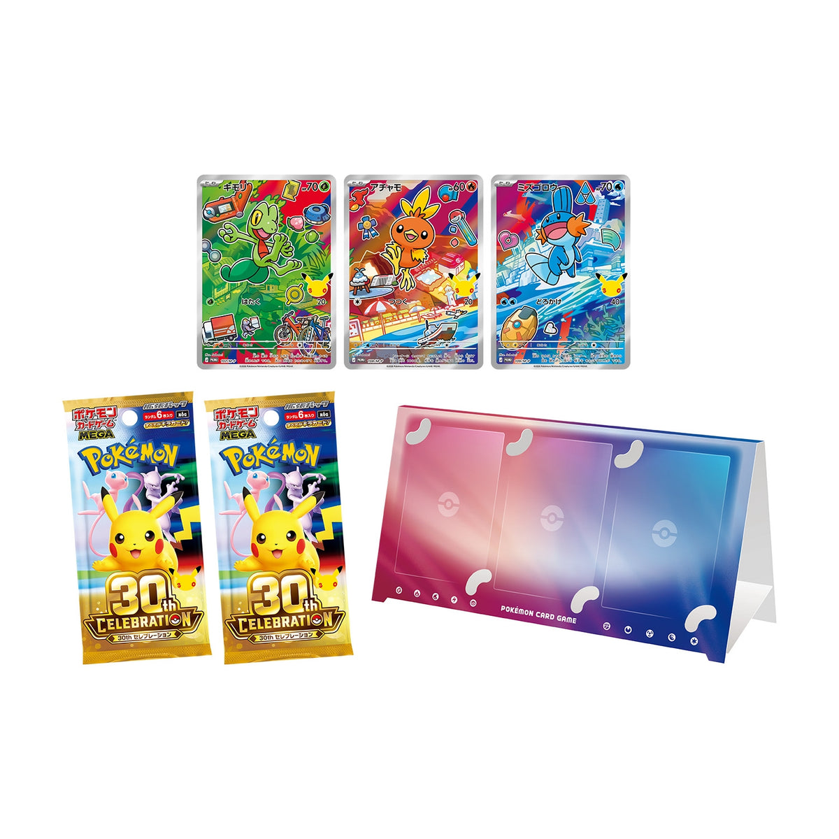 Pokémon TCG: [Pre-order] MEGA 30th CELEBRATION Card Set (Set of 9 Types) (2026/10/16)