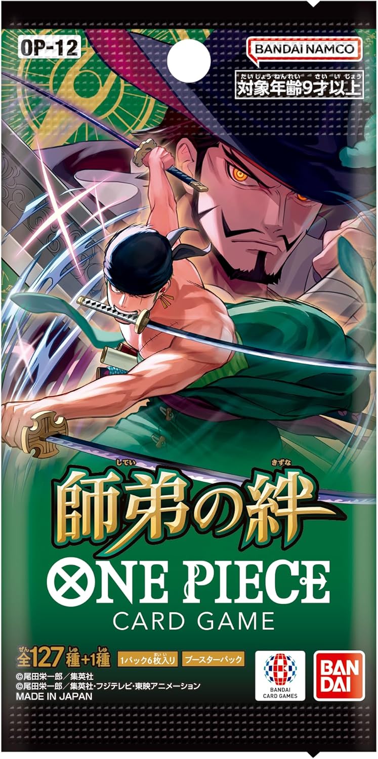 One Piece TCG: (1 Case) The Bonds of Master and Disciple [OP-12] - NEW (2025/05/31)