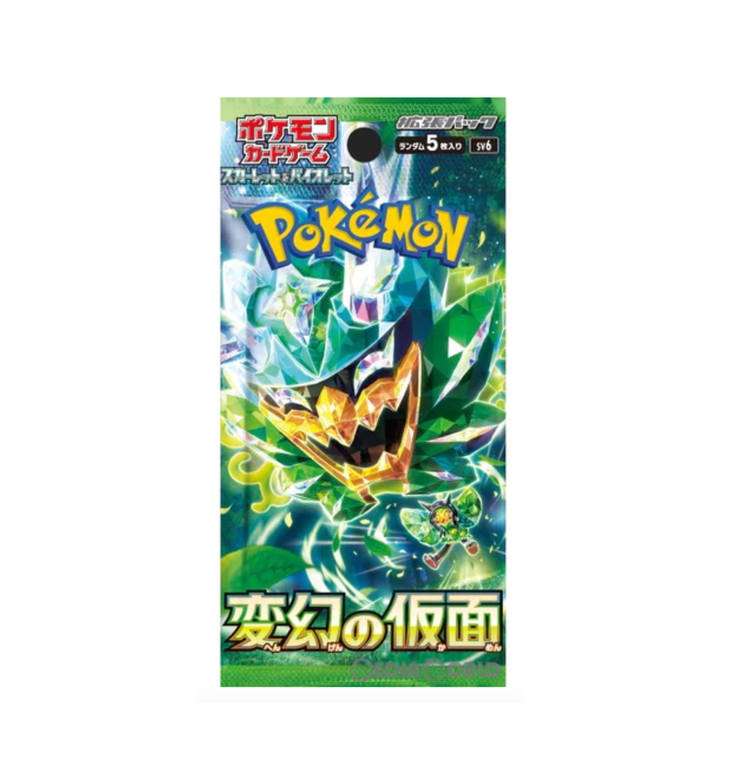 Pokémon TCG: Mask of Change sv6 BOX - NEW/Sealed (2024/05~2024/06)