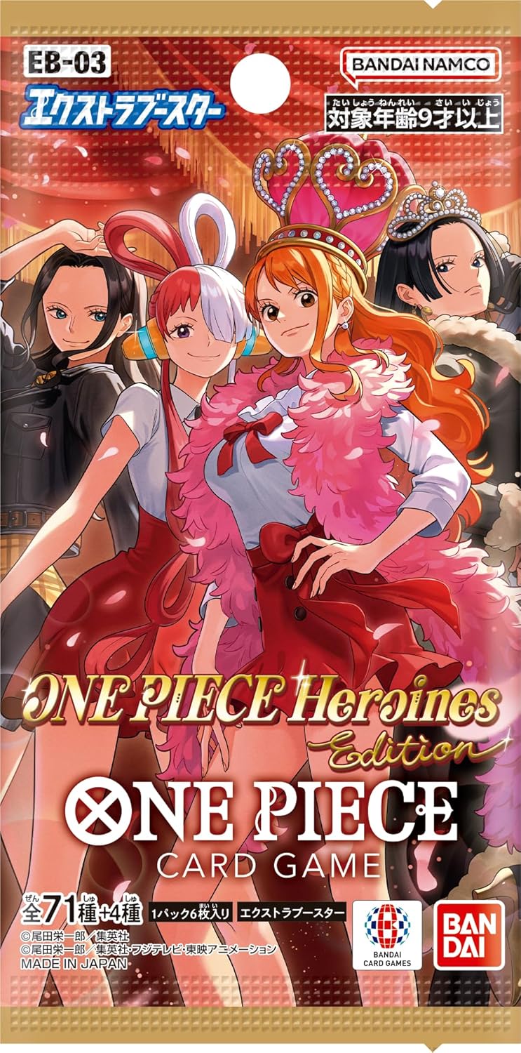 One Piece TCG:  (1 Case) Heroines Edition【EB-03】- NEW (2025/10/25)