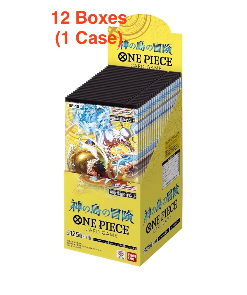 One Piece TCG: (1 Case) Adventure on KAMI’s Island [OP-15] BOX - New (2026/02/28)