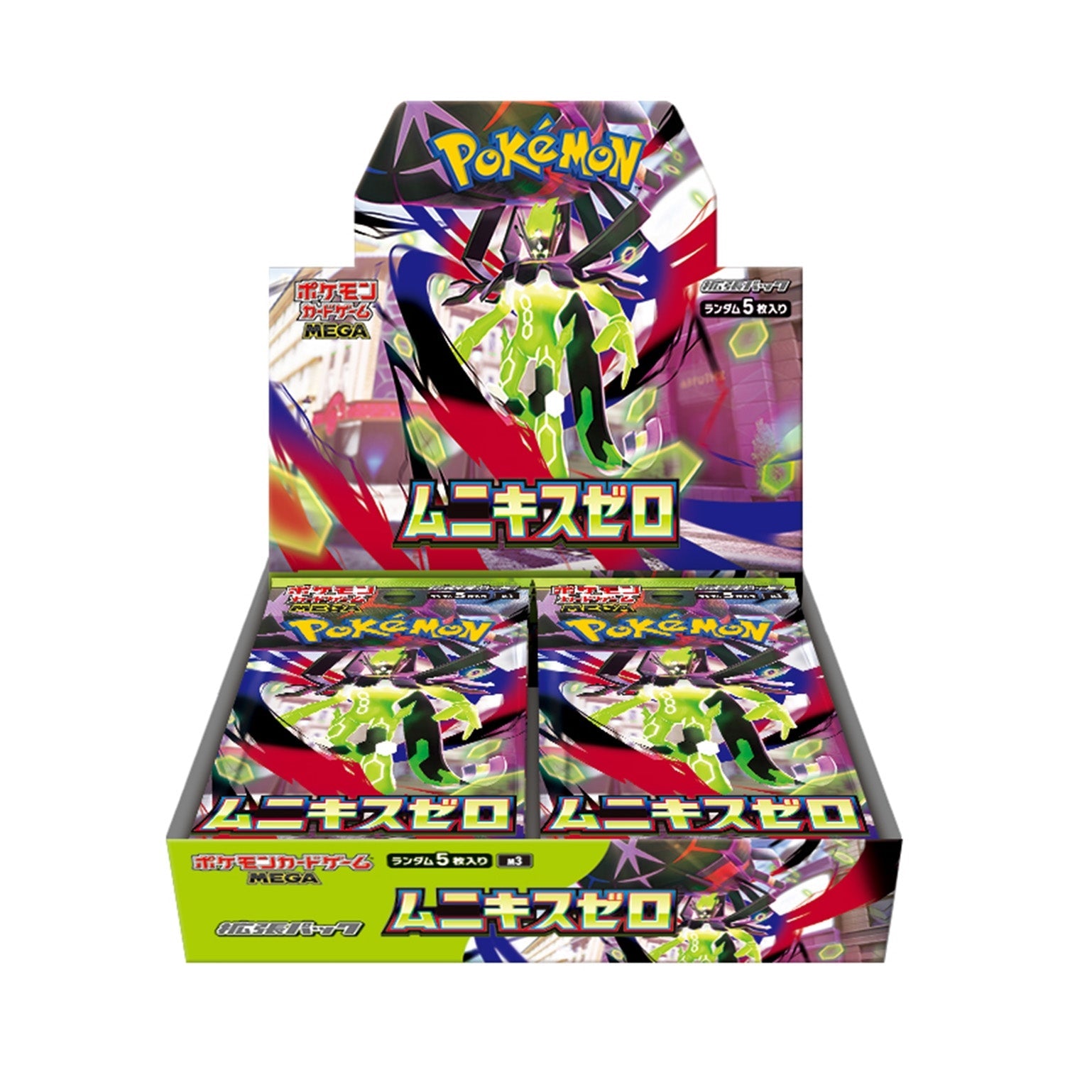 Pokémon TCG:  MEGA Munix Zero (Munikis Zero) m3 BOX - NEW/Sealed (2026/01/23)