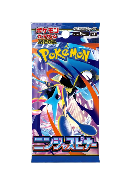 Pokémon TCG: MEGA Ninja Spinner m4 BOX - NEW/Sealed (2026/03/13)