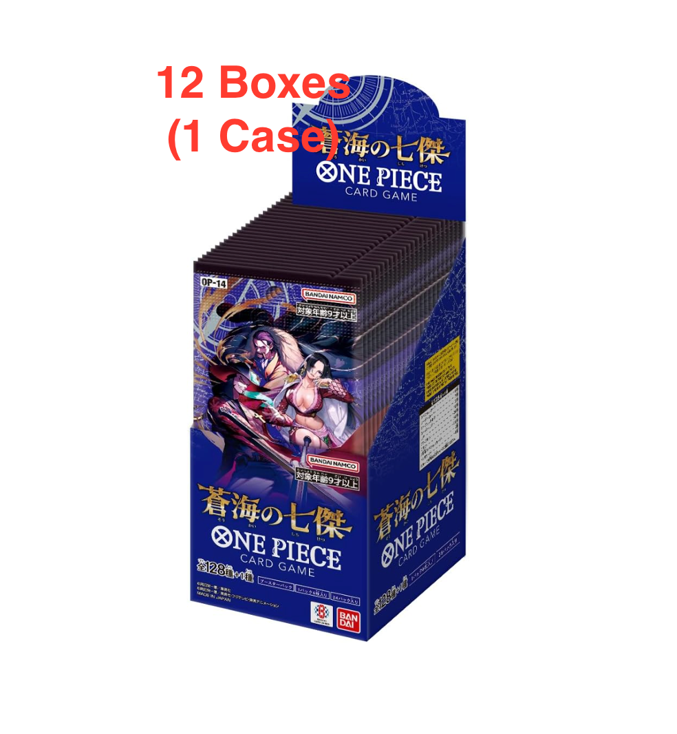 One Piece TCG:  (1 Case) The Seven Warlords of the Sea【OP-14】- NEW (2025/11/22)
