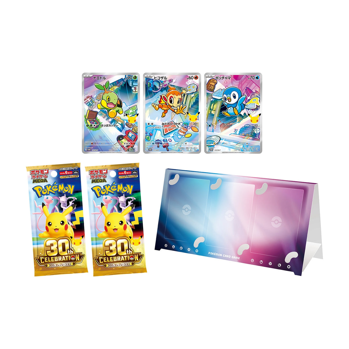 Pokémon TCG: [Pre-order] MEGA 30th CELEBRATION Card Set (Set of 9 Types) (2026/10/16)