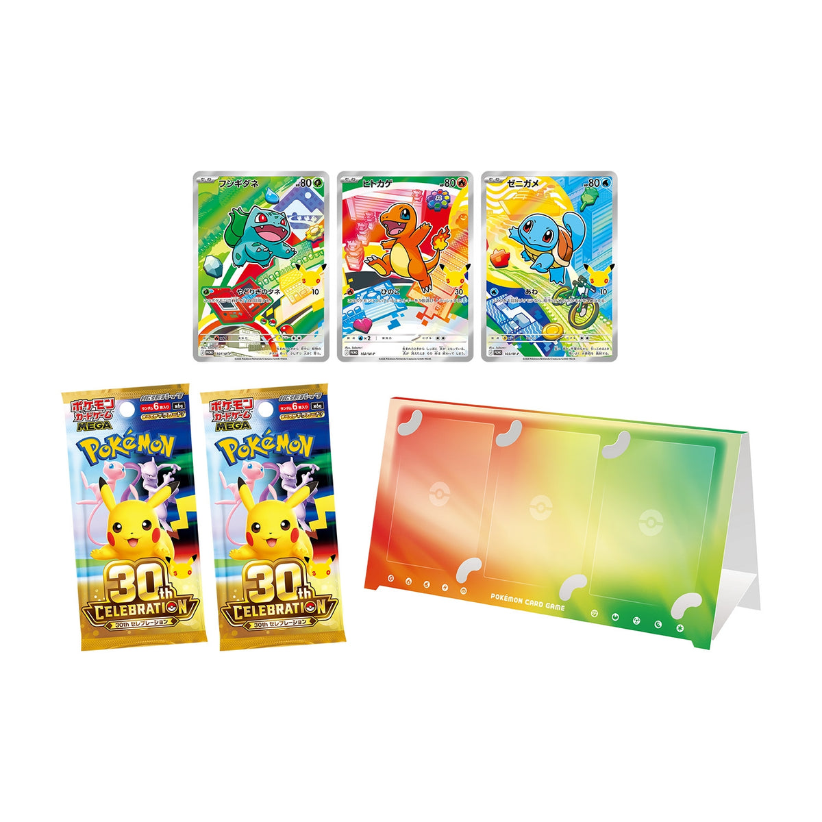 Pokémon TCG: [Pre-order] MEGA 30th CELEBRATION Card Set (Set of 9 Types) (2026/10/16)